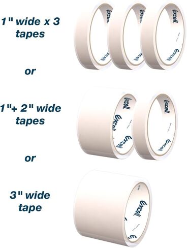 موزع أشرطة عريضة للغاية من إكسيل (ET-81): عرض 3 بوصات (أزرق) in Kuwait