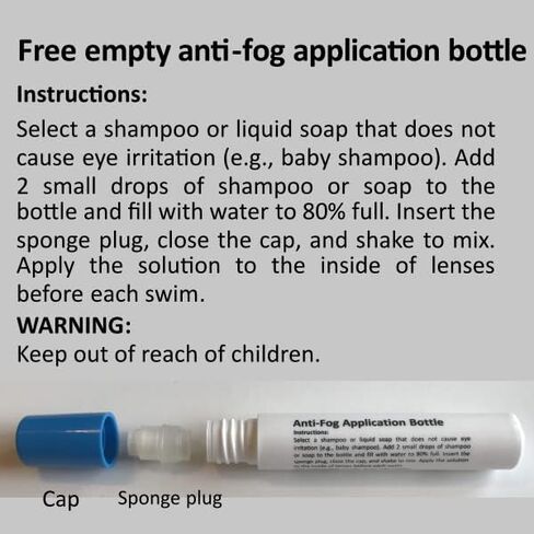 نظارات السباحة على شكل ثعبان وخنزير باسيليسك، مريحة ومناسبة للبالغين من الرجال والنساء والشباب والأطفال (الأزرق والأبيض، عدسات زرقاء) in Kuwait