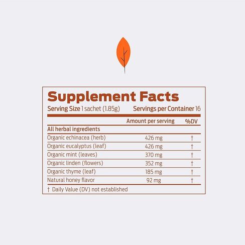 HELPS TEAS | Helps Breathe Well Tea | Organic herbal Tea blended with Eucalyptus, Thyme, Tila and Mint that clear your sinuses and strengthening your inmune system | 16 Tea Bags | in Saudi Arabia