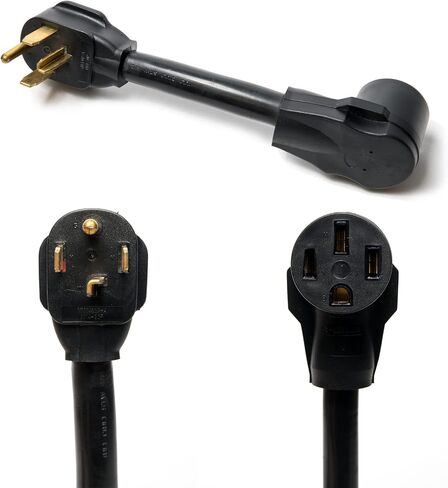 NeoCharge NEMA 10-30P to 14-50R Heavy Duty EV Charger Adapter Cord - 30 AMP Dryer to 50 AMP EV Conversion Adapter - Level 2 Charging in Saudi Arabia