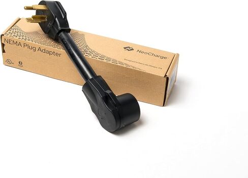NeoCharge NEMA 10-30P to 14-50R Heavy Duty EV Charger Adapter Cord - 30 AMP Dryer to 50 AMP EV Conversion Adapter - Level 2 Charging in Saudi Arabia