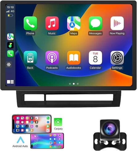 راديو ستيريو للسيارة لسيارة Toyota Tacoma 2007-2013 مع Carplay & Android Auto 13.1 بوصة Android 13.0 راديو GPS للملاحة مرآة Link RDS WiFi مع كاميرا احتياطية AHD in Saudi Arabia