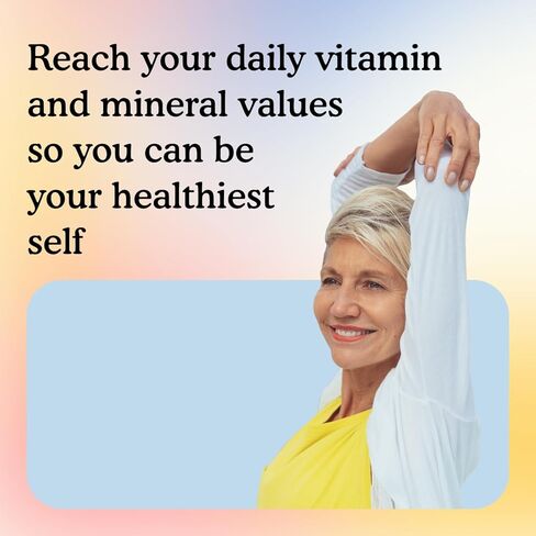 لأن الفيتامينات المتعددة للبالغين فوق 60 عامًا، مكمل متعدد المعادن، فيتامينات C وB، خالية من الغلوتين، كبسولات غير معدلة وراثيًا، تدعم الذاكرة والحيوية، خالية من الحديد - حصة 600 مجم in Kuwait