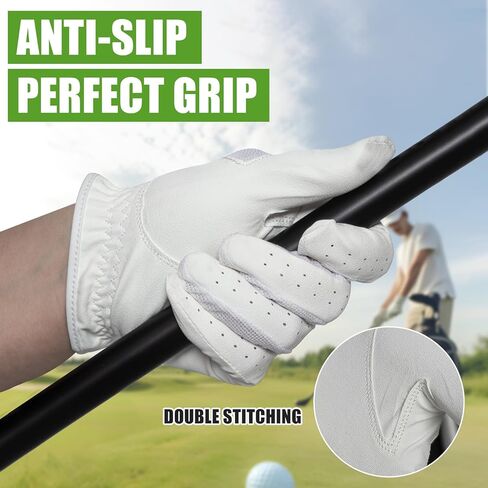قفازات جولف للرجال لليد اليسرى، قفاز جولف مريح ومتين، قفازات جولف ناعمة قابلة للتنفس للنساء والرجال مع قبضة جيدة in Kuwait