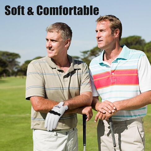 قفازات جولف للرجال لليد اليسرى، قفاز جولف مريح ومتين، قفازات جولف ناعمة قابلة للتنفس للنساء والرجال مع قبضة جيدة in Kuwait