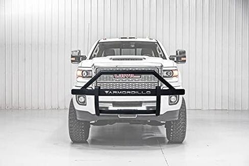 ARMORDILLO USA 8703991 AR2 Pre-Runner Style Modular Grille Guard - Matte Black Fits 2015-2019 GMC Sierra 2500 HD / 3500 HD Angular Style in Saudi Arabia