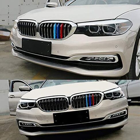 M-Colored مصبغة إدراج الزخارف M-Performance Sport Trim Strips لـ 2017 2018 2019 BMW G30 G31 G38 5 Series 520i 525i 530i 540i 550i in Saudi Arabia