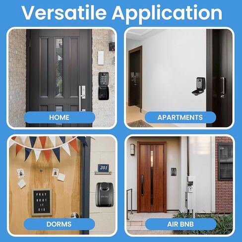 Key Box for Home and Office, Security Lock Box, Stainless Steel Keyless Entry Door Lock with Combination Lock home rental, air bnb, safe, car keys in Saudi Arabia
