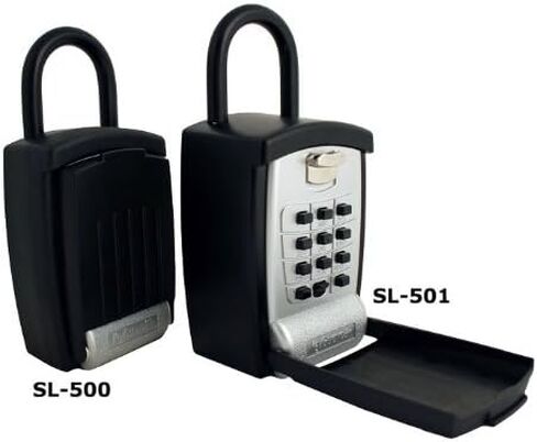 SL-501 صندوق قفل بقفل تخزين مفتاح ذو سعة كبيرة، لمسة نهائية سوداء in Saudi Arabia
