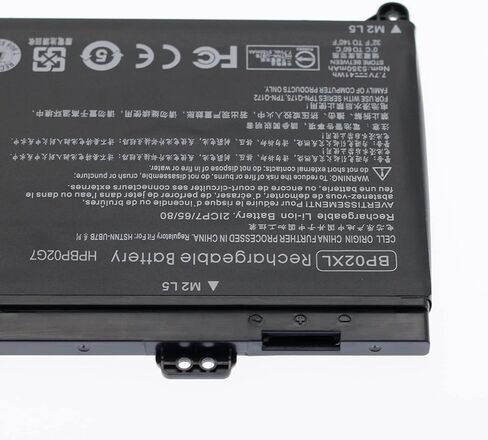 استبدال الكمبيوتر المحمول BP02XL BP02041XL لـ HP 849569-421 849569-541 849909-850 TPN-Q172 TPN-Q175 HSTNN-UB7B HSTNN-LB7H متوافق مع بطاريات الكمبيوتر المحمول Pavilion 15 Series [7.7V 41WH] in Kuwait
