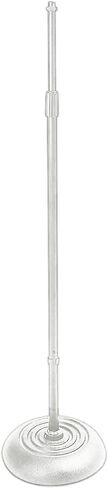 On-Stage MS7201QTR Quarter Turn Round Base Microphone Stand, Black in Saudi Arabia