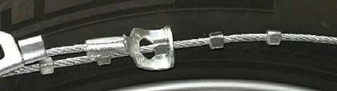 TireChain.com P185/70R14, 185/70-14 Cable Link Tire Chains, priced per pair. in Saudi Arabia