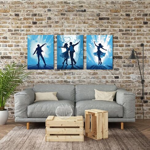 لوحة فنية جدارية من القماش على شكل زهرة - صورة زهور ملونة لغرفة النوم - ديكور قماشي من القماش بالألوان المائية باللون الأزرق والأصفر والوردي، مناظر طبيعية مع ديكور غرفة بطباعة فراشة، 11.8 بوصة × 15.8 بوصة (30 سم × 40 سم) in Saudi Arabia