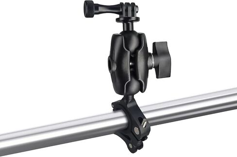 Aluminum Alloy Ball Mount Adapter Rear-View Clamp 60mm Double Socket Arm with 1 Inch Ball Adapters Bracket Accessory Compatible with Ram Mounts Ball Socket Arms (H-L601210) in Saudi Arabia