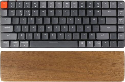 Wooden Keyboard Wrist Rest Palm Rest for Keychron K12 / Q4 / Q4 Pro / V4 / Q60 Mechanical Keyboard in Saudi Arabia