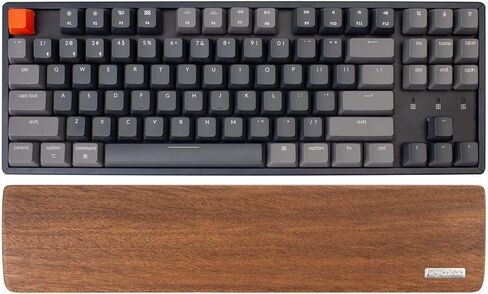 Wooden Keyboard Wrist Rest Palm Rest for Keychron K12 / Q4 / Q4 Pro / V4 / Q60 Mechanical Keyboard in Saudi Arabia