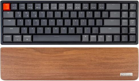 Wooden Keyboard Wrist Rest Palm Rest for Keychron K12 / Q4 / Q4 Pro / V4 / Q60 Mechanical Keyboard in Saudi Arabia