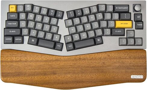 Wooden Keyboard Wrist Rest Palm Rest for Keychron K12 / Q4 / Q4 Pro / V4 / Q60 Mechanical Keyboard in Saudi Arabia