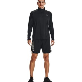 Under Armour Men's Velocity 2.0 1/4 Zip, (001) Black / / Pitch Gray, Large