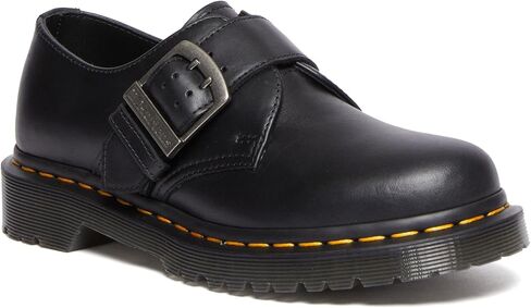 Dr. Martens, Unisex 1461 Bex 3 Eye Oxford, Black Smooth, 7 US Women/6 US Men in Saudi Arabia