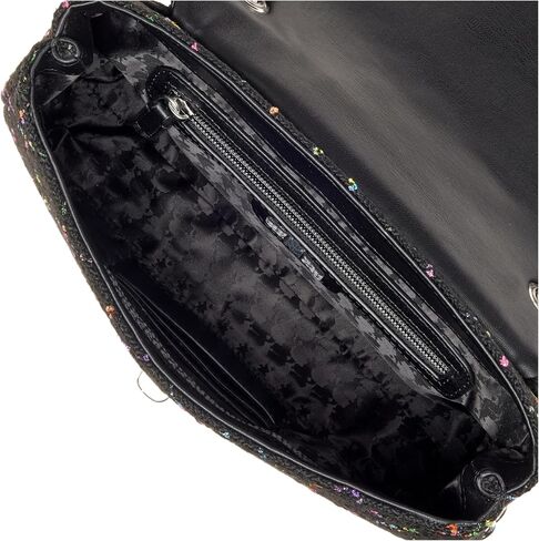 Karl Lagerfeld Paris Womens Agyness Bag Shoulder, Blk Tartan, One Size US in Saudi Arabia