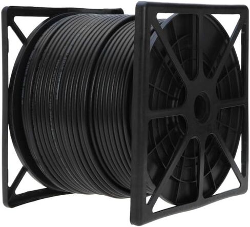 Cables Direct Online 250FT White Bulk Siamese RG59/U Cable, 20AWG + 18/2AWG, 95% Shielding, CCTV Video Wire in Saudi Arabia