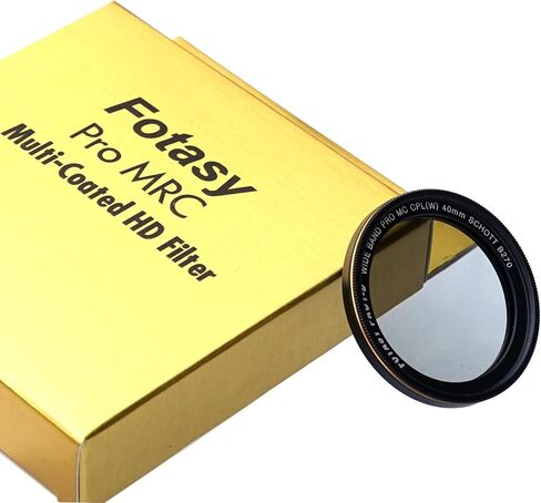Fotasy 40mm MRC Multi-Resistant Nano Coating Super Slim MC CPL Circular PL HD Filter in Saudi Arabia