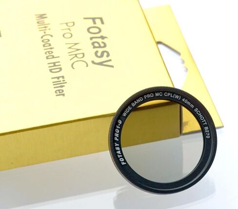Fotasy 40mm MRC Multi-Resistant Nano Coating Super Slim MC CPL Circular PL HD Filter in Saudi Arabia