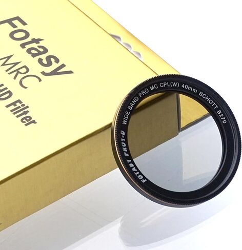 Fotasy 40mm MRC Multi-Resistant Nano Coating Super Slim MC CPL Circular PL HD Filter in Saudi Arabia