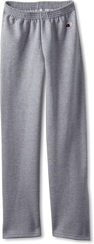 Champion Boys' Big Powerblend Eco Fleece Sweatpant, Black, XL in Saudi Arabia