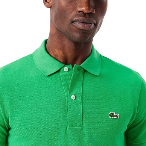 Lacoste Men's Classic Pique Slim Fit Short Sleeve Polo Shirt, CALATHEA, X-Large in Saudi Arabia