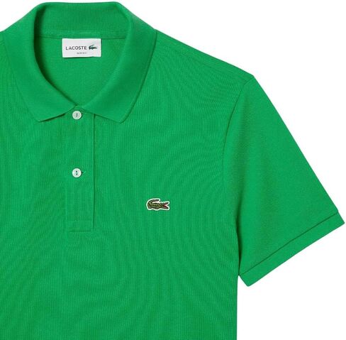 Lacoste Men's Classic Pique Slim Fit Short Sleeve Polo Shirt, CALATHEA, X-Large in Saudi Arabia