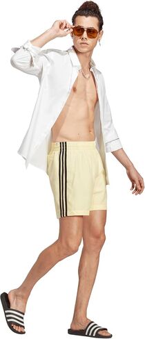 adidas Originals Men's 3-Stripes Swim Shorts in Saudi Arabia