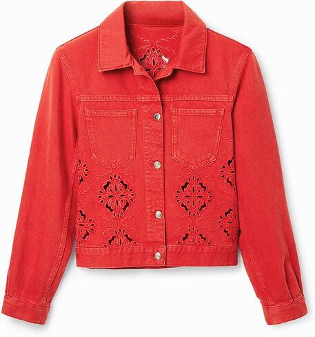 Desigual Women's Woman Denim Trucker Jacket in Saudi Arabia