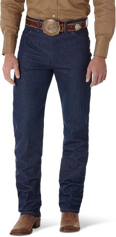 Wrangler Men's 13MWZ Cowboy Cut Original Fit Jean, Black Whiskey, 42W x 32L in Saudi Arabia