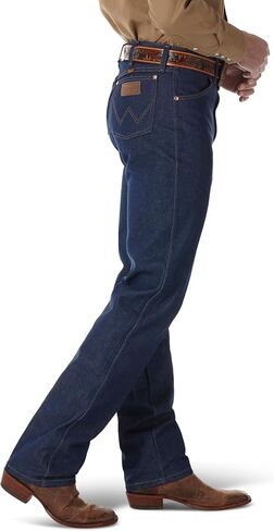 Wrangler Men's 13MWZ Cowboy Cut Original Fit Jean, Black Whiskey, 42W x 32L in Saudi Arabia