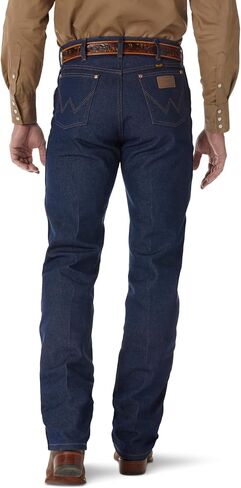 Wrangler Men's 13MWZ Cowboy Cut Original Fit Jean, Black Whiskey, 42W x 32L in Saudi Arabia