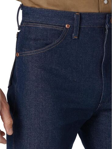 Wrangler Men's 13MWZ Cowboy Cut Original Fit Jean, Black Whiskey, 42W x 32L in Saudi Arabia