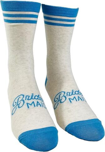 Crazy Dog T-Shirts Women's Just Married Socks Cute Wedding Day Bride Groom Big Day Engagement Graphic Footwear in Saudi Arabia