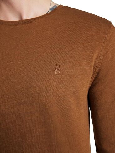 John Varvatos Men's Marlow Long Sleeve Crew in Saudi Arabia