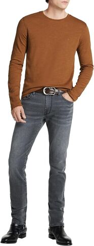 John Varvatos Men's Marlow Long Sleeve Crew in Saudi Arabia
