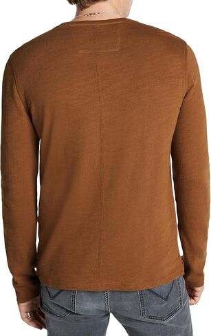 John Varvatos Men's Marlow Long Sleeve Crew in Saudi Arabia