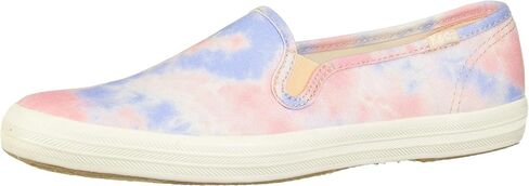 Keds Keds Champion Slip on, Sneaker Womens, White Leather, 9.5 Wide in Kuwait