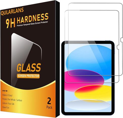 Qularlans 2 Pack Screen Protector Compatible with iPad 6th 5th Generation 9.7 Inch (Model A1822/A1823/A1893/A1954), Tempered Glass Film Guard in Saudi Arabia