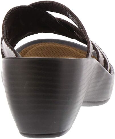 Eastland Women's Poppy Slide Sandal, Peach, 10 in Saudi Arabia