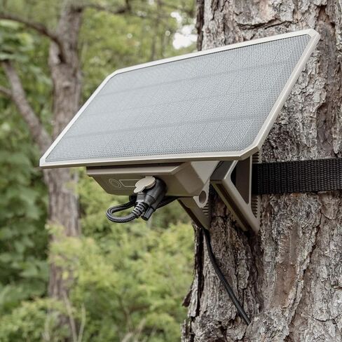 Moultrie Mobile - Universal Solar Panel Power Pack, 3.4W, for Edge, Edge Pro Cellular Trail Cameras - Uninterrupted Power, 3X Power, Easy Mounting in Saudi Arabia
