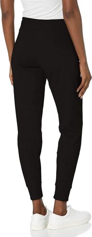 Calvin Klein Women's Cozy Fleece Jogger, Pearl Grey Heather/White Logo in Kuwait