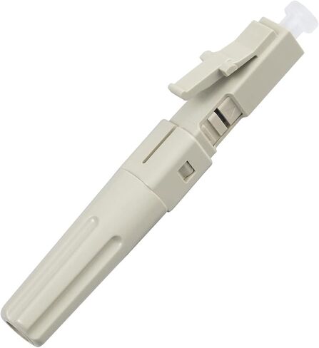 Duogalia-10 Pack LC UPC Single Mode Fiber Optic Cable Quick Connector Fast Connection Adapter for 0.9/2.0/3.0/2.0 * 3.0mm Fiber Round Cable(Blue) in Saudi Arabia