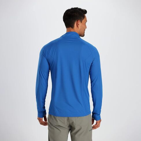 Outdoor Research Men’s Echo Quarter-Zip – Quick Drying Active Pullover Black in Saudi Arabia