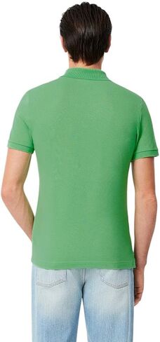 Lacoste Men's Classic Pique Slim Fit Short Sleeve Polo Shirt, BARDANE, Medium in Saudi Arabia